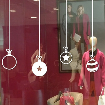 

Tailored Merry Christmas Decoration Decal Window Stickers Home Decor