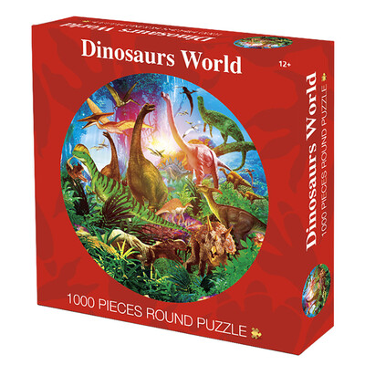 

Gotoamei Selling Round Puzzle Dinosaur World 1000 Capsules Exercise Hand And Brain Toy