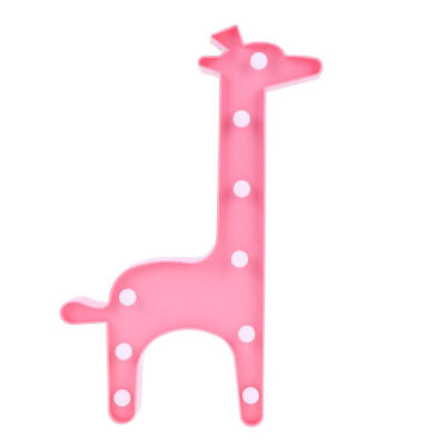 

3D Cute Giraffe Table Light Shine LED Night Lamp Children Room Decor