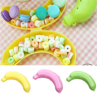 

〖Follure〗Cute 3 Colors Fruit Banana Protector Box Holder Case Lunch Container Storage