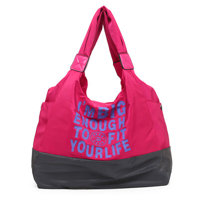 

Fashion ladies shoulder bag large dance bag yoga bag light Joker casual nylon Oxford cloth bag bag