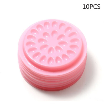 

Glue Gasket Eyelash glue pads stand on eyelash plastic glue holder glue holder Adhesive Pallet Eyelash Extension Wholesale