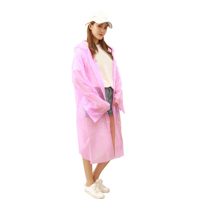 

Unisex Adult Waterproof Raincoat Travel Jacket Hiking Outdoor Disposable Hoodie