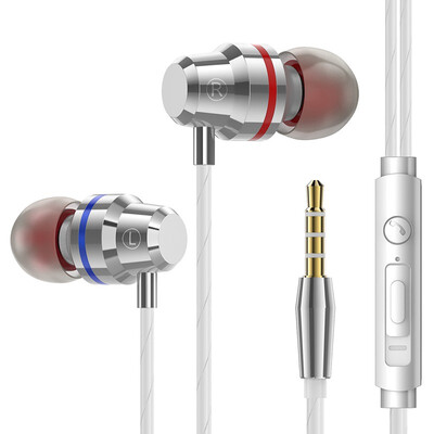 

M5 Professional Wired In-ear Earphone Game Practical Durable Portable Sport Music Headset With Microphone High Quality earpiece