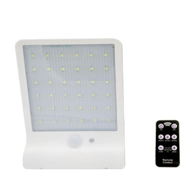 

Solar 48LED Wall Lamp Sense Room Outdoor Lighting Landscape Lantern Waterproof Street Lamp Garden Light Remote Control