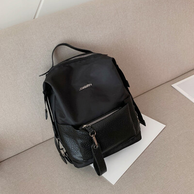 

Chic fashion simple bag female 2019 new Korean version of the summer tide wild single shoulder color casual backpack