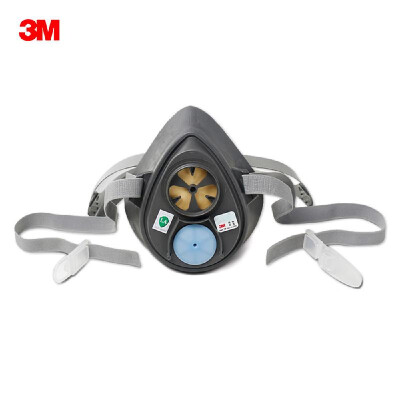 

3M 3200 Dust Mask High Elasticity 3200 Main Mask without Filter Cover&Filter Cotton Seal Protection Mask Fit Face Gray