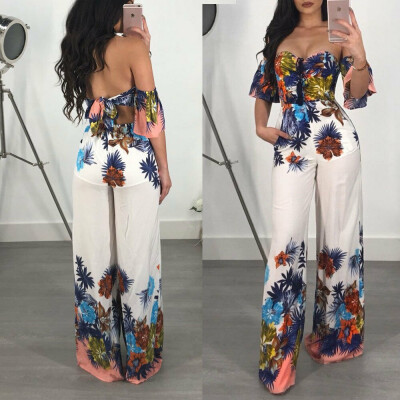 

Women Clubwear V-Neck Playsuit Bodycon Party Jumpsuit&Romper Clubwear Trousers