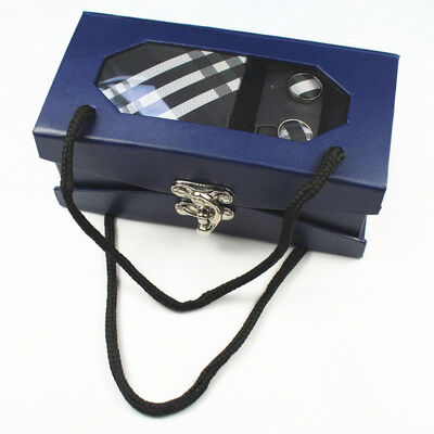 

Manufacturers custom new tie four-piece high-grade polyester silk yarn-dyed jacquard tie portable suit tie