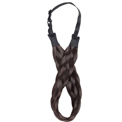 

Fashion Womens Braided Plaited Elastic Cord Headband Hair Band Accessory Durable&Useful