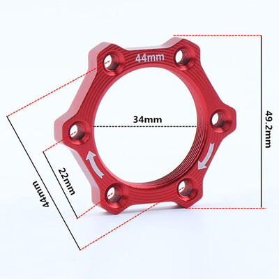

Brake Disc Rotor Base Aluminum Alloy Thread Flange Adapter Screw Bicycle Parts