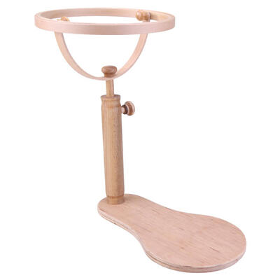 

Height Adjustable Wood Embroidery Stand Hoop Craft Cross Stitch Ring Frame