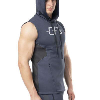 

Toponeto Mens sport sleeveless cap&handsome jacket tops