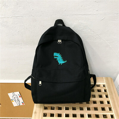 

Ins style schoolbag female middle school student double shoulder bag Korean version of high school original ulzzang junior high sc