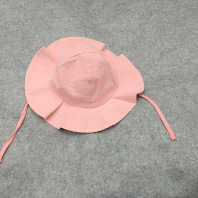 

Cute Newborn Baby Boy Girls Summer Bucket Hat Toddler Infant Cotton Sun Cap