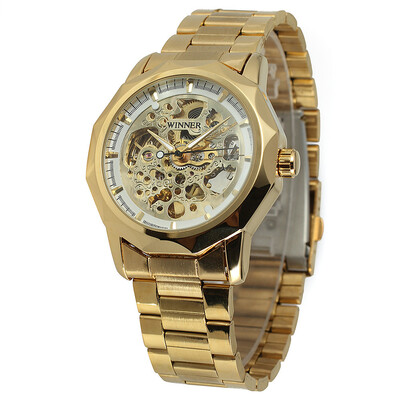 

Winner genuine T-WINNER automatic mechanical watch male automatic mechanical watch steel belt