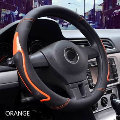 

Car Steering Wheel Cover 363840cm Micro Fiber Leather Antiskid Comfortable gentlemanly Car interior protection accessories