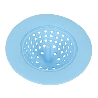

Round Silicone Sink Strainer Filter Water Stopper Floor Drain Hair Catcher