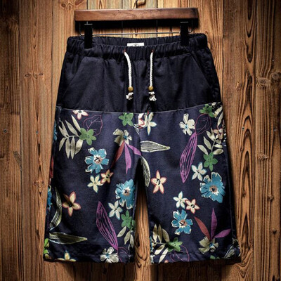 

Gobestart Fashion Mens Strapped Hawaiian Beach Fit Sport Soft Casual Shorts Pants