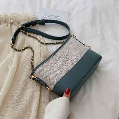 

Summer on the new 2019 new Korean fashion casual bag Joker chain shoulder slung bucket bag