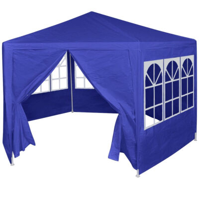 

Marquee with 6 Side Walls Blue 66x66