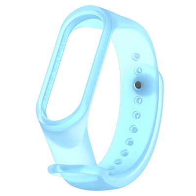 

ECSEM Sport Band for Xiaomi mi Band 3 Smart Bracelet WristbandClear Silicone Watch Strap for Xiaomi Mi Band 3 Fitness Tracker