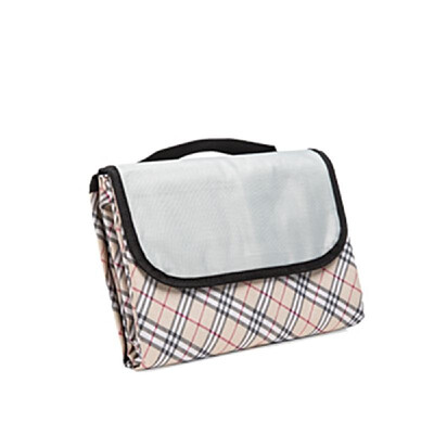

215M 600D Oxford Cloth Water-Resistant Folding Picnic Mat Outdoor Camping Beach Blanket Portable Tour Pad Moisture Proof Spot Wh
