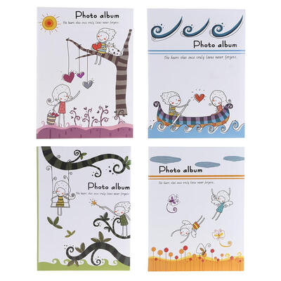 

4R 200 Sheets Interleaf Type Family Photo Album Scrapbooking Memory Book