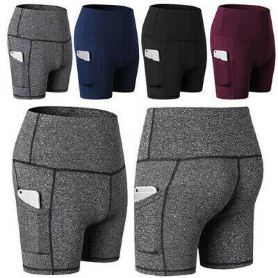 

Women Compression Yoga Shorts Sports Gym Fitness Running Butt Lift Booty Pants