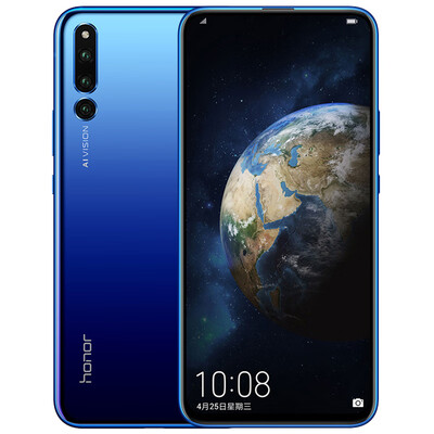 

Glory Magic2 magic phone Kirin 980AI smart chip super wide-angle AI three camera 8GB256GB Gradient blue mobile Unicom Telecom 4G mobile phone dual card dual standby