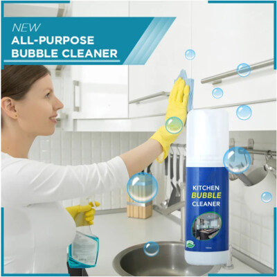 

〖Follure〗All-Purpose Cleaning Bubble Spray Multi-Purpose Foam Kitchen Grease Cleaner