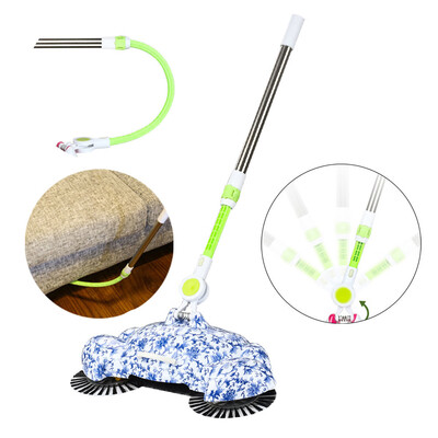 

〖Follure〗New Arrival 360 Rotary Home Use Magic Manual Telescopic Floor Dust Sweeper