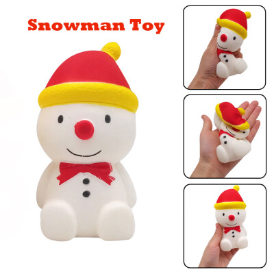 

Gotoamei Lovely Stress Reliever snowman Super Slow Rising Kids Squeeze Toys