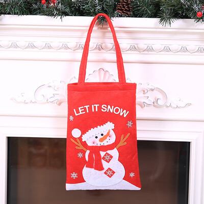 

〖Follure〗Santa Claus Kids Candy Present Bags Handbag Pouch Wedding Sack Gift Bag