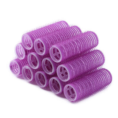 

12pcs Self Grip Hair Rollers Cling Any Size DIY Hairdressing Hair Curlers