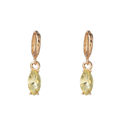 

2019 cute endless crystal hoop earrings for women girls cartilage Geometric earring hoop earrings cz jewelry party gift