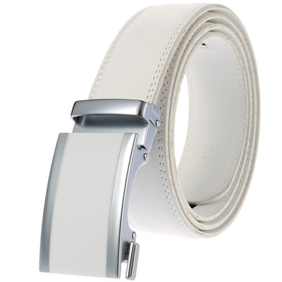 

new Men Belt Male Genuine Leather Strap Belts For Mens Top Quality Automatic Real leather men belt leather luxury brand