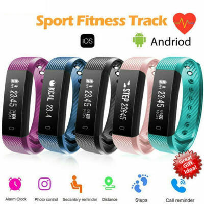 

Fitness Smart Watch Activity Tracker Women Men Kid Android iOS Heart Rate