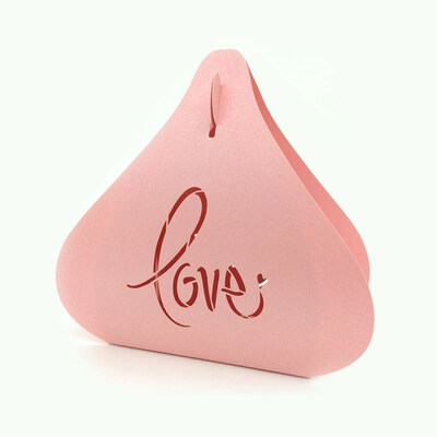 

FUNNYBUNNY 5pcs Wedding Favour Favor Sweet Cake Gift Candy Boxes Bags Anniversary Party