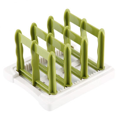 

Greensen Removable Lid Cutting Board Rack Detachable Chopping Board Holder Kitchen Organizer