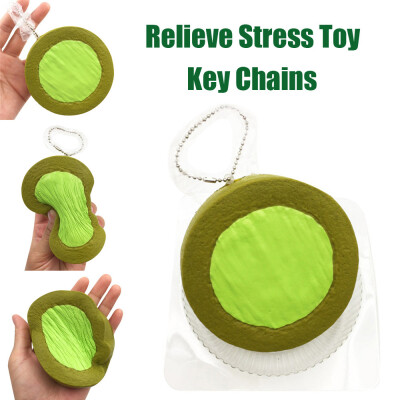 

Gotoamei Matcha Bun Super Slow Rising Scented Relieve Stress Toy Key Pendant