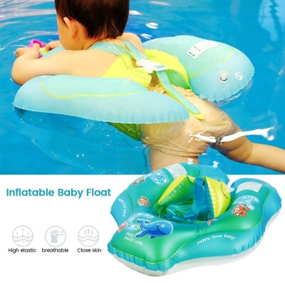 

6-30 Months Baby Float Rafts Swimming Ring Kid Inflatable Toy Gift Wear-resistant Prevent Rollover Swim Trainer Pool