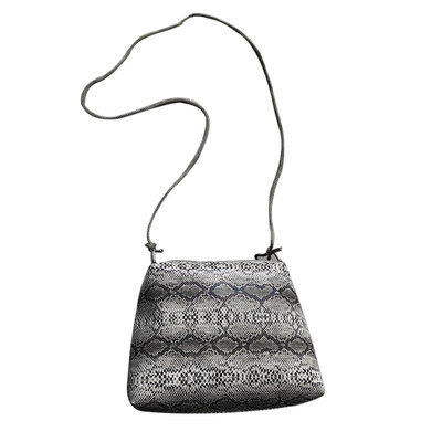 

Fashion Snakeskin Print Zipper Square Women Faux Leather Crossbody Shoulder Bag