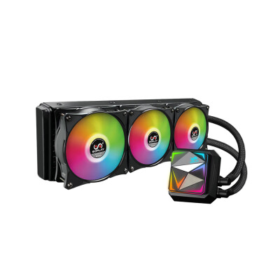 

SOPLAY Water Cooling Cooler Fans CPU Radiator RGB Silent 360mm Radiator Support Intel & AMD