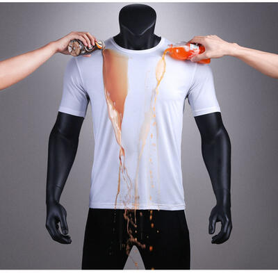 

Popular Fitness Pure Body Sports Men Tight T-shirts Men Short Sleeve Antifouling Waterproof T-shirt
