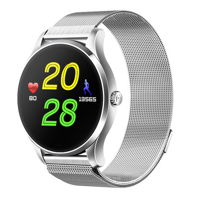 

〖Follure〗K88H Smart Watch IOS Android Heart Rate Monitor Watch 122 Inch IPS Round Screen