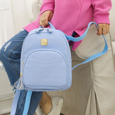 

Tailored Women Fashion Stone Pattern Travel Satchel School Bag Backpack Bag