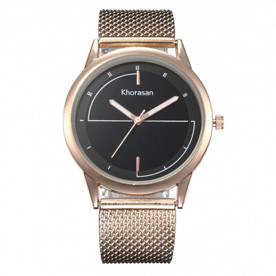 

Khorasan new ladies simulation plastic mesh belt creative watch fashion explosion models quartz watch female models