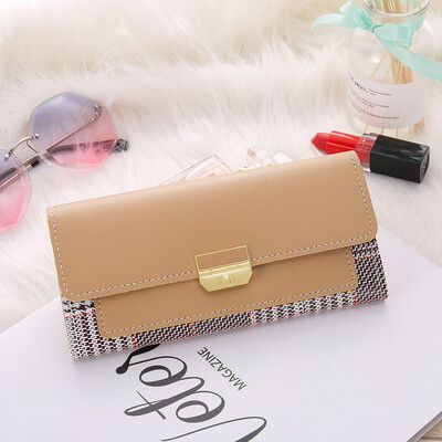 

Tailored Women Fashion Ladies Handbags Simple Long Purse Cards Holder Wallets Totes Bags