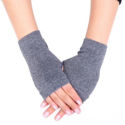 

1 Pair Men Women Fingerless Warm Winter Gloves Hand Wrist Warmer Mittens High Quality